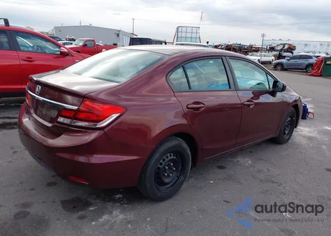 2015 Honda Civic Lx из США, поврежденный, VIN 19XFB2F5XFE238022